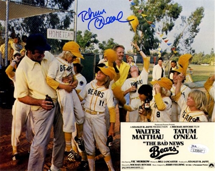 Bad News Bears Lot of (4) Signed By Tatum ONeal